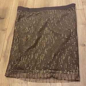 Gap sequin skirt